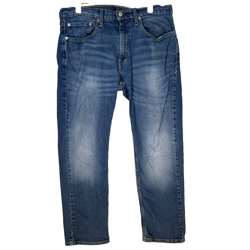 Levi’s 559 Men’s Jeans 34x30 Blue Denim Relaxed Straight Stretch Zip Fly